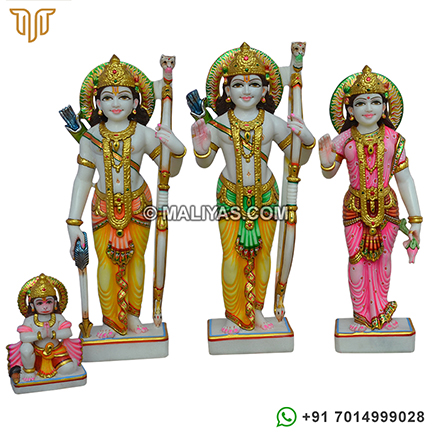 Marble ram darbar deities