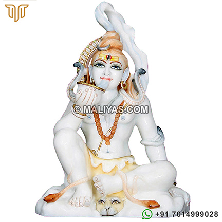 Marble shiva Statue