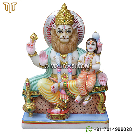 Narsingh Bhagwan Avtar statue with Prahlad