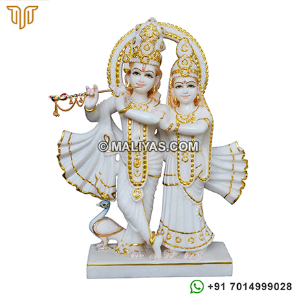 Radha Krishna Pair for temple and home