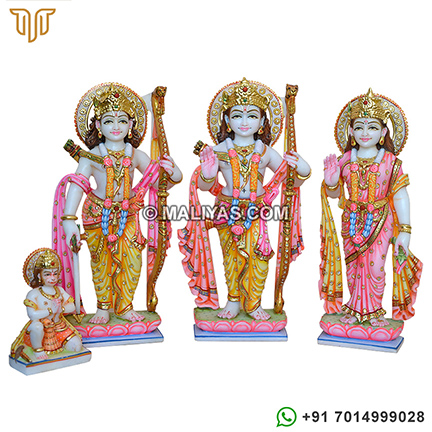 Ram Darbar Marble Moorti 