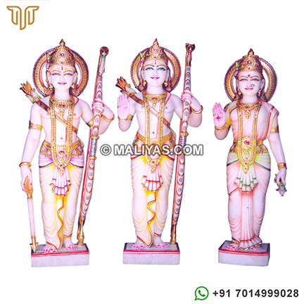 Ram Darbar Murti from makrana marble