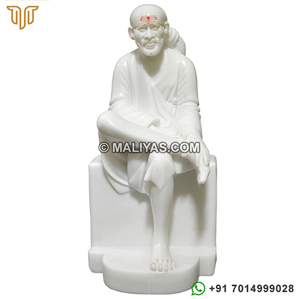 Sai baba marble murti