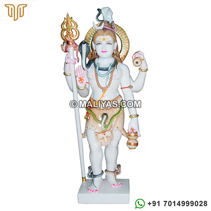 Shankar Hindu marble Statues