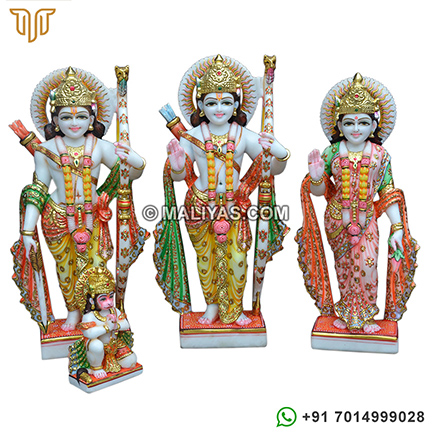 Superior quality Marble Ram Darbar Statue