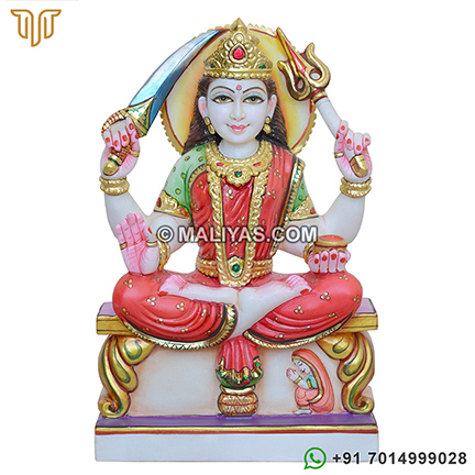 White Marble Santoshi Murti