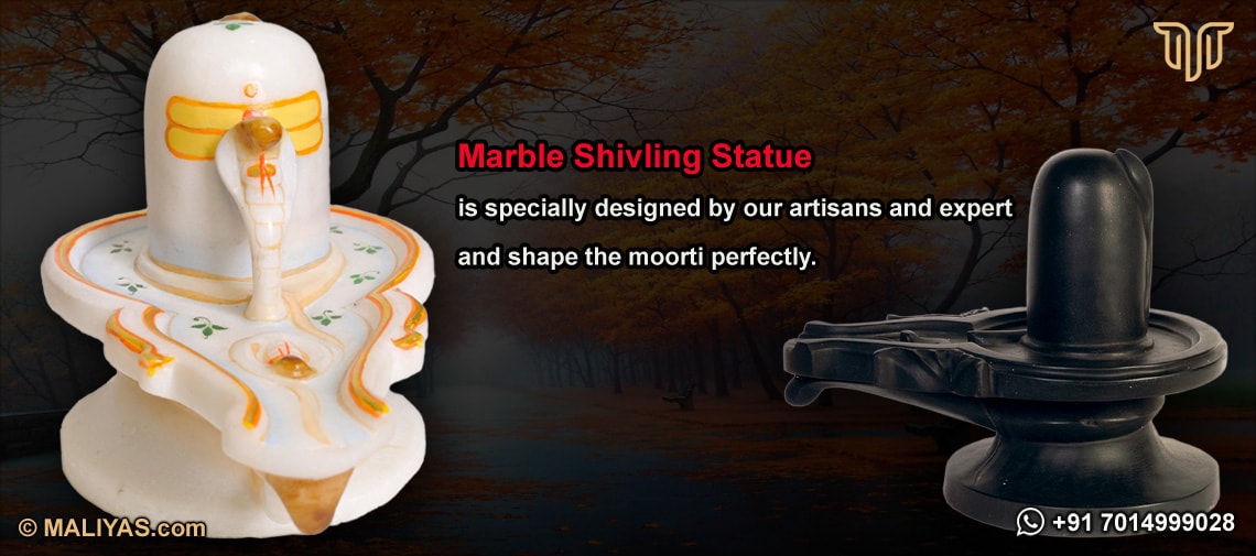 Marble Shivling and Nandi